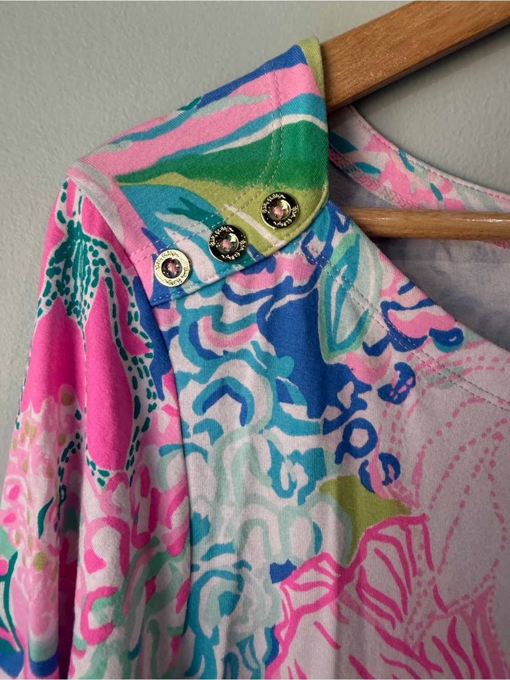 Lilly Pulitzer Sophie UPF 50+ Dress Peony for Your Thoughts Size XL - Picture 3 of 7